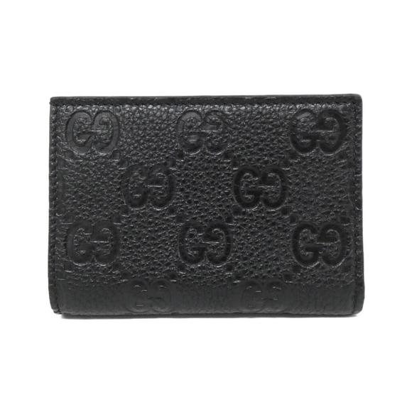 Gucci GG EMBLEM 815874 AAEEM Wallet - Picture 1 of 4